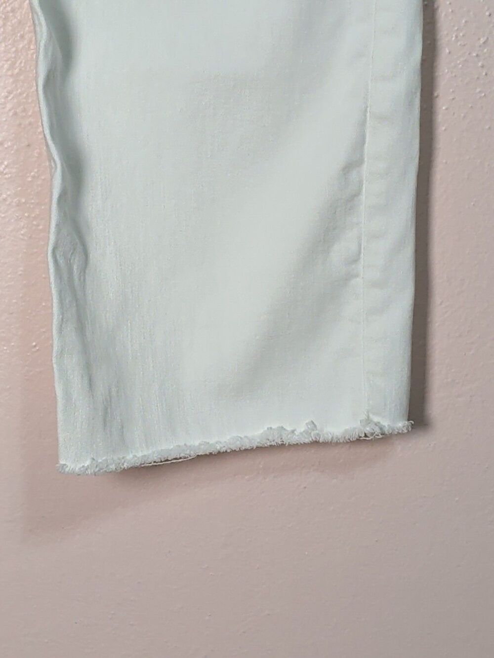 Modern American Savannah Women's High Waist Wide Leg Jeans White Size 29 - Picture 6 of 15